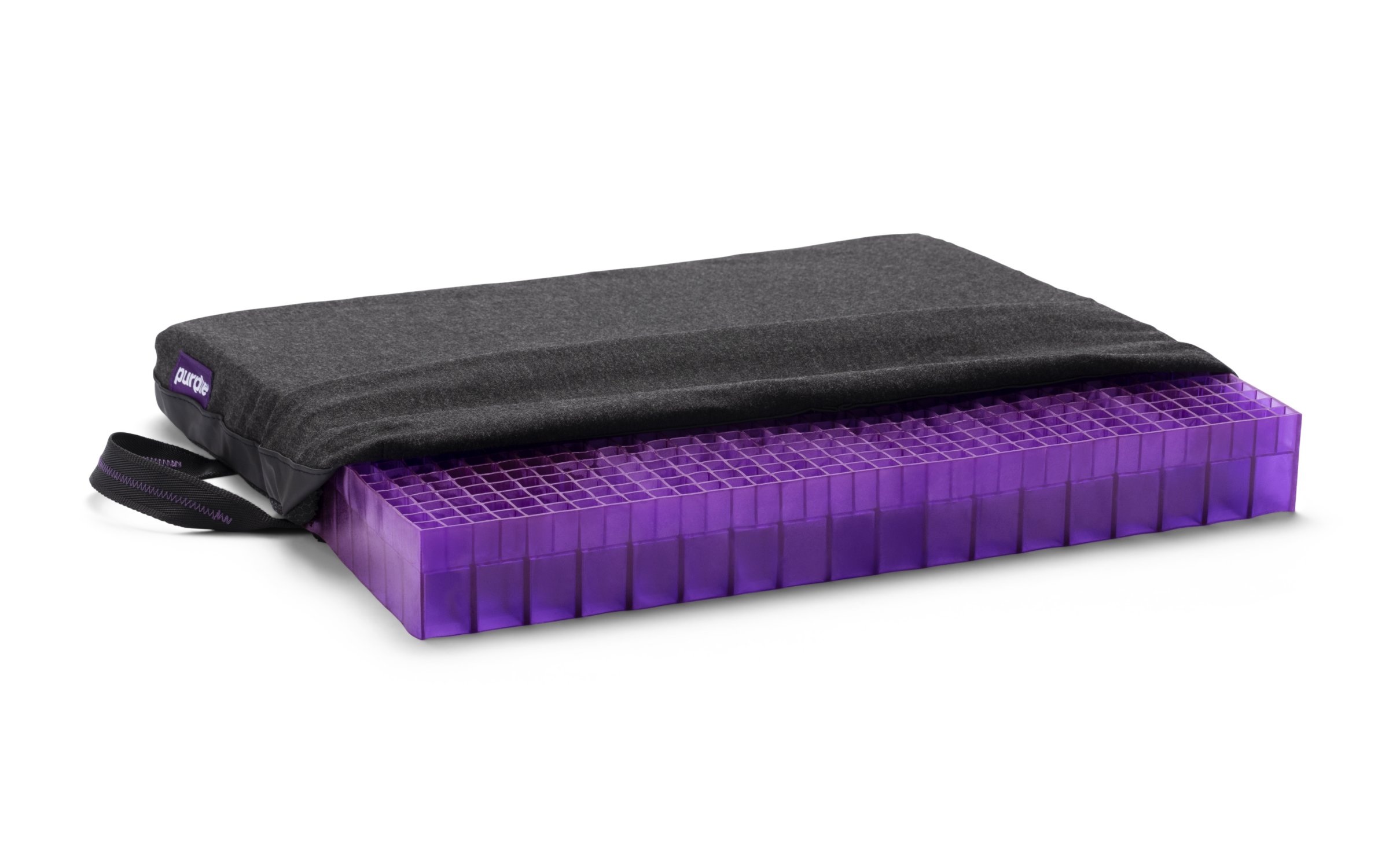 Purple Lower-Back Support Cushion